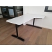 White Ikea Bekant Corner Desk includes Screen